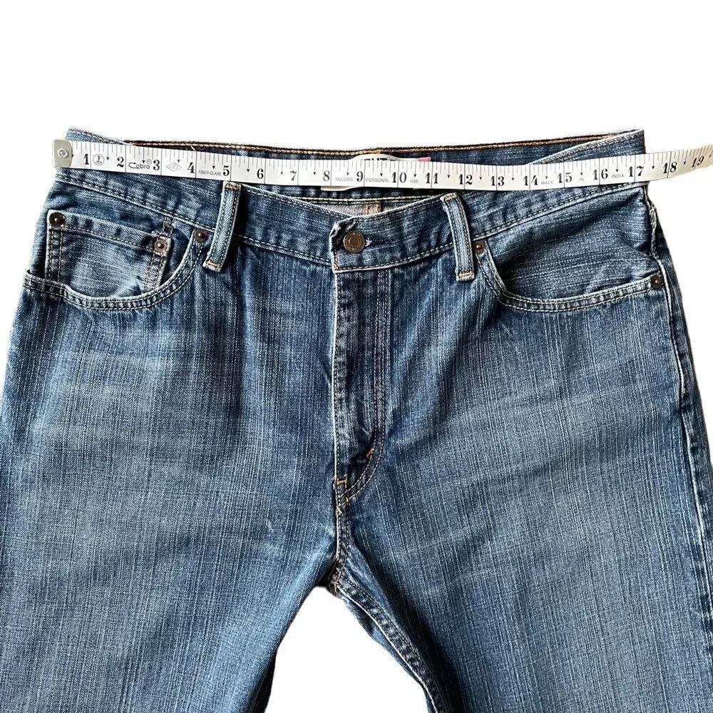 Levi’s 505 Vintage Straight Fit Straight Leg Denim Men’s Jeans Size 34x30